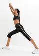 Pantaloni capri sportivi, bonprix