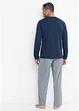 Pigiama in cotone a maniche lunghe, bonprix
