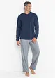 Pigiama in cotone a maniche lunghe, bonprix