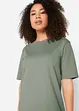 Abito t-shirt oversize in puro cotone (pacco da 2), bonprix