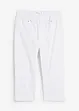 Pantaloni capri elasticizzati con elastico in vita, bonprix