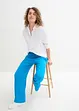 Pantaloni a palazzo in pura viscosa, bonprix