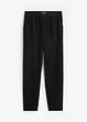 Pantaloni in misto lino e cotone,  vita alta, bonprix