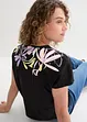 Maglia in cotone a mezze maniche, bonprix
