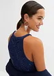 Abito lungo con pizzo, bonprix