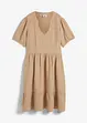 Abito oversize in mussola di cotone, bonprix