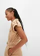 Abito in twill di misto cotone elasticizzato, bonprix
