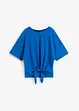 Maglia con maniche a pipistrello e ricami traforati, bonprix