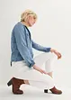 Giacca di jeans oversize con dettagli cargo, bonprix