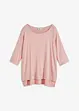 Maglia boxy in misto viscosa morbido, bonprix