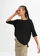 Maglia boxy in misto viscosa morbido, bonprix