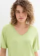 Maglia lunga in misto viscosa, bonprix