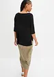 Maglia boxy in misto viscosa morbido, bonprix