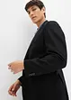 Completo in misto lino (2 pezzi) giacca e pantaloni, slim fit, bonprix
