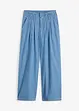 Jeans wide leg, vita bassa, bonprix