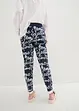 Pantaloni stampati con elastico in vita, bonprix