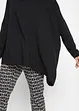 Maglione-poncho a collo alto dal taglio asimmetrico, bonprix
