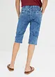 Bermuda lunghi in jeans elasticizzati, regular fit, bonprix