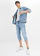 Jeans a pinocchietto elasticizzati regular fit, straight, bonprix