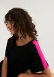 T-shirt con righe neon, bonprix