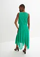 Abito midi in chiffon con pizzo, bonprix