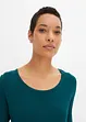 Maglia con scollo rotondo in viscosa morbida, bonprix