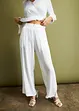 Pantaloni palazzo in viscosa, bonprix
