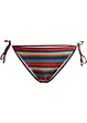 Slip per bikini in poliammide riciclata, RAINBOW