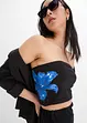 Top a fascia stampato, RAINBOW