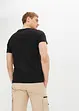 T-shirt in cotone biologico, slim fit, bonprix