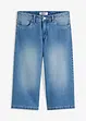 Jeans capri wide leg, a vita media, John Baner JEANSWEAR