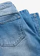 Jeans capri wide leg, a vita media, John Baner JEANSWEAR