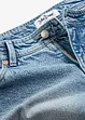 Shorts di jeans elasticizzati, a vita media, bonprix