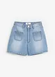 Shorts di jeans elasticizzati, a vita alta, John Baner JEANSWEAR