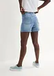 Shorts di jeans elasticizzati, a vita alta, John Baner JEANSWEAR