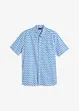Camicia a maniche corte in fantasia grafica, bpc bonprix collection