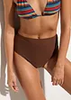 Slip per bikini in poliammide riciclata con effetto modellante forte, RAINBOW