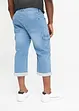 Jeans cropped con cinta comoda loose fit, straight, John Baner JEANSWEAR