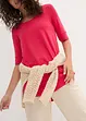Maglia lunga in morbida viscosa, bonprix