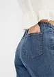 Jeans barrel shape con cinta comoda, vita media, bonprix