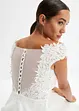 Abito da sposa con spalle scoperte e pizzo, bonprix