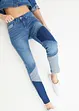 Jeans skinny cropped tricolori, bonprix