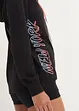 Felpa con zip e cappuccio, bonprix