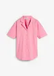 Camicetta casual oversize in misto lino leggero, bonprix