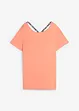 Maglia lunga per sport con scollatura dietro, bonprix