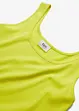 Top a coste in puro cotone, bonprix