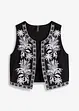 Gilet con ricamo, bonprix