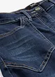 Jeans straight elasticizzati, vita alta, bonprix