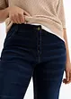 Jeans boyfriend con cinta comoda, vita media, bonprix