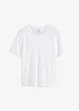 T-shirt con dettagli in pizzo, bonprix